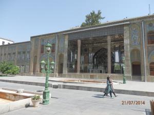 Teheránský dvorec Golestan