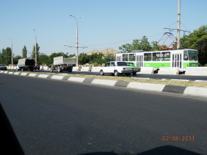 Česká tramvaj v Taškentu