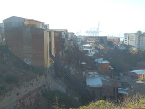 Historické Valparaiso pod ochranou UNESCO, vyniká mnoha svými historickými výtahy do horních částí města