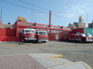 Peruanos bomberos