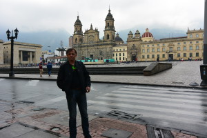 Hlavní náměstí v Bogotě